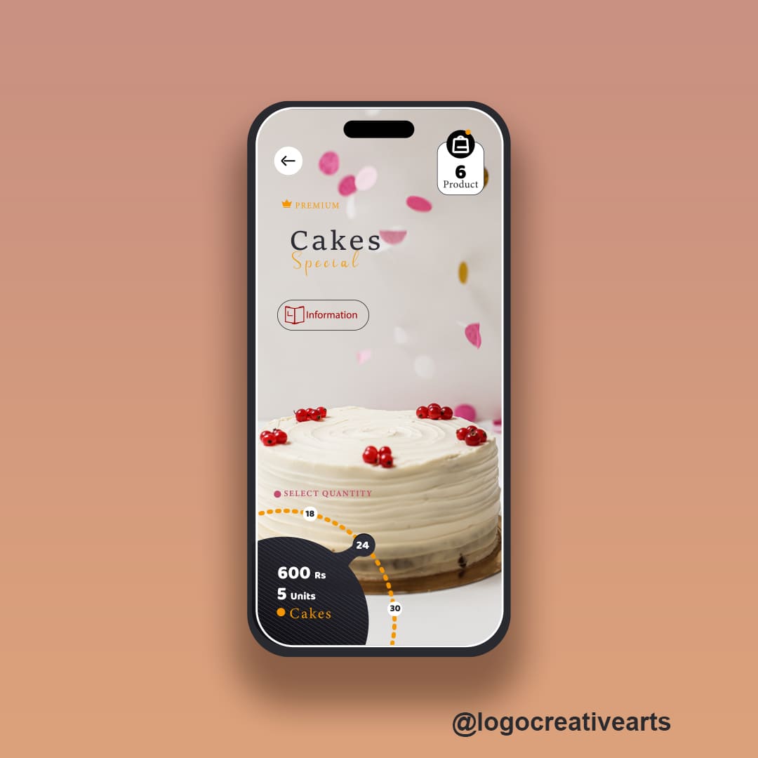 Cake App Design Android App